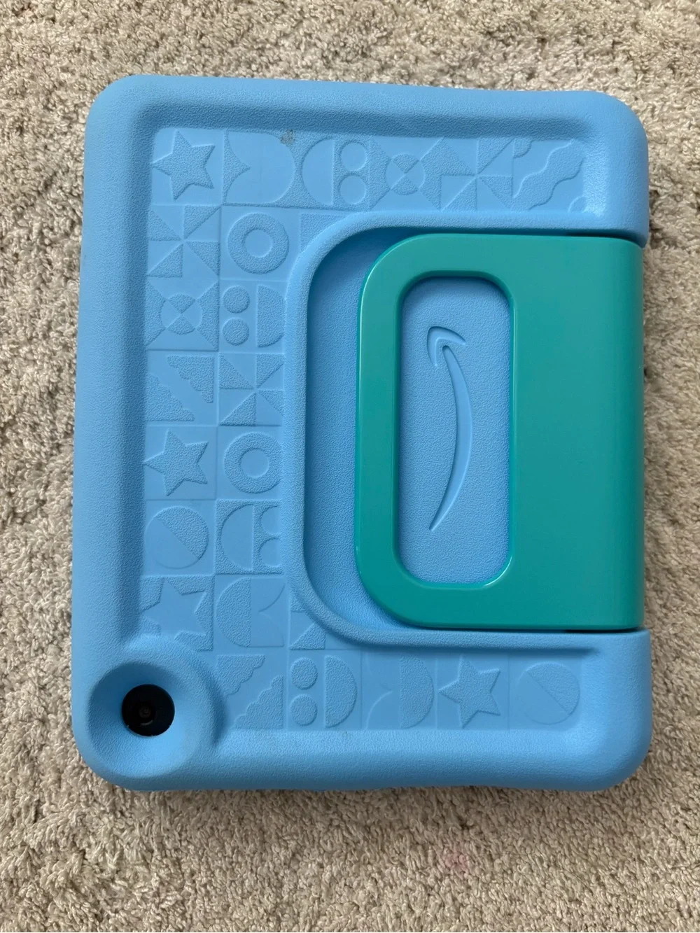 Amazon Fire 7 Kids Tablet (16GB) with Blue Kid Proof Build In Case-2025 Purchase